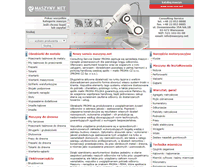 Tablet Screenshot of maszyny.consultingservice.pl